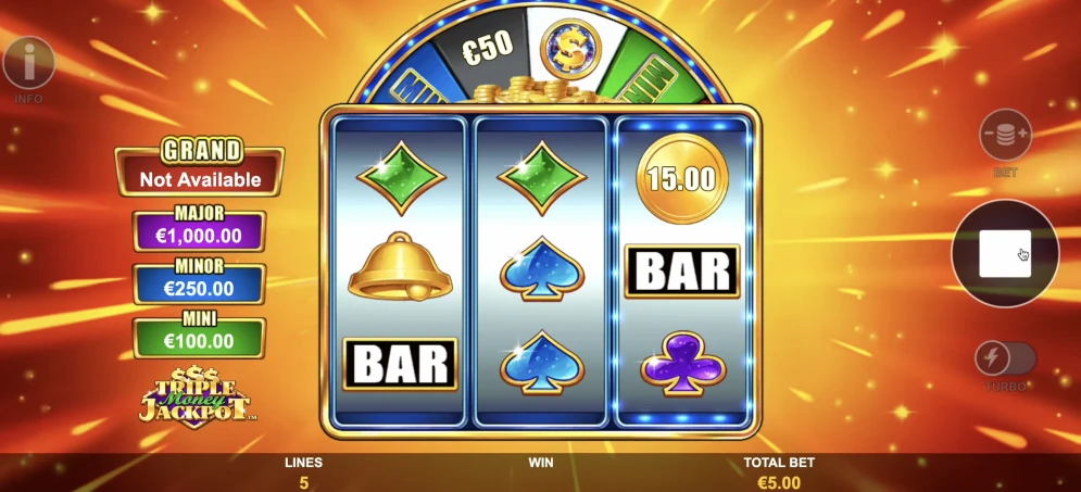 Triple Money Jackpot Slot